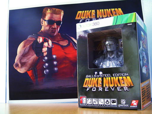 Duke Nukem Forever - Balls of Steel Edition: Распаковка 