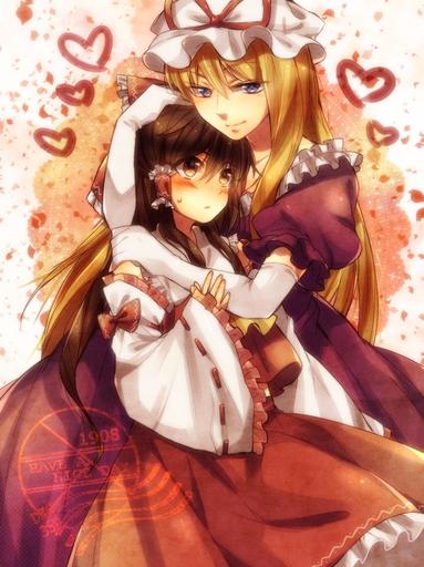 Touhou Project 08: Imperishable Night - Best Art of Touhou. Part III [Shoujo-Ai]